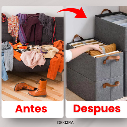 Organizador de ropa plegable - Pagá 1 y lleváte 3